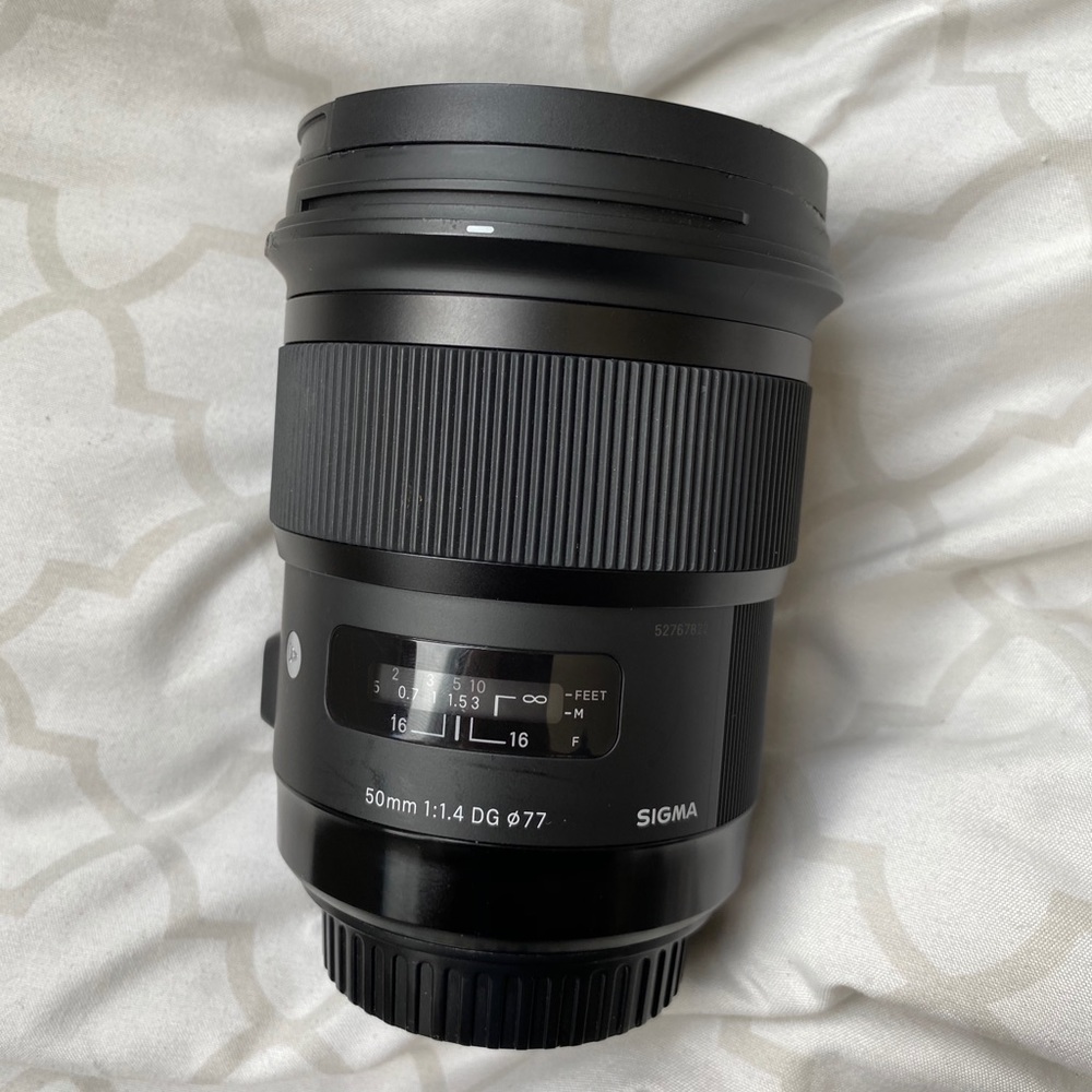 Sigma 50mm f/1.4 DG HSM Art Lens For Canon